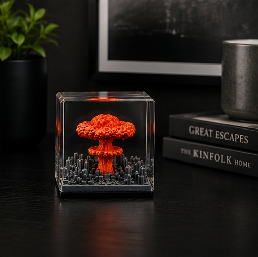 Atomic Resin Lamp