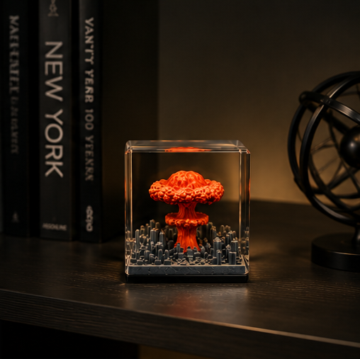Atomic Resin Lamp